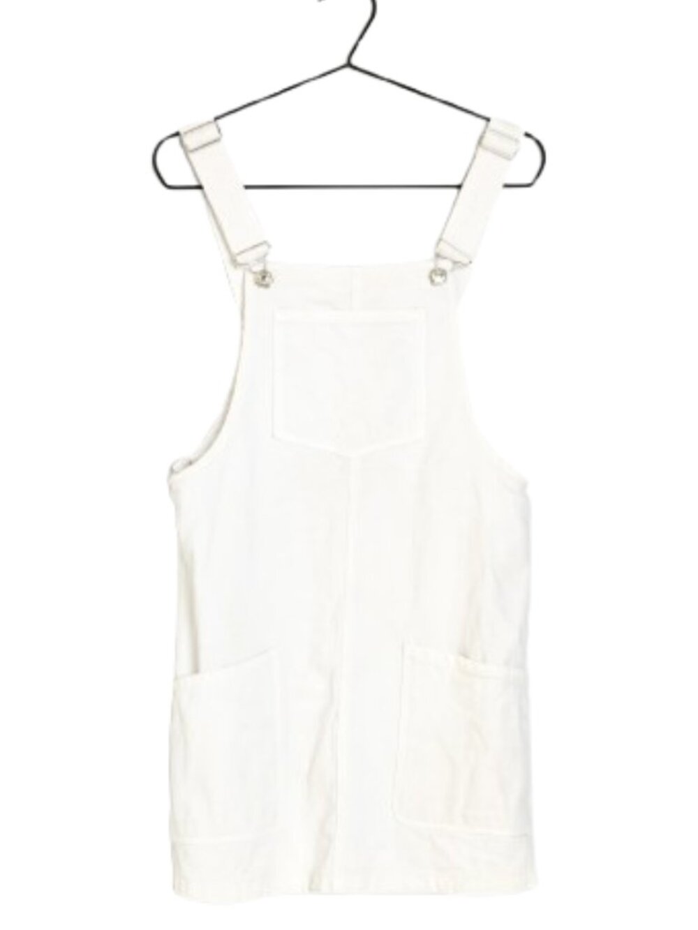 Mango Denim overall dress Pinafore XS Mini Dress